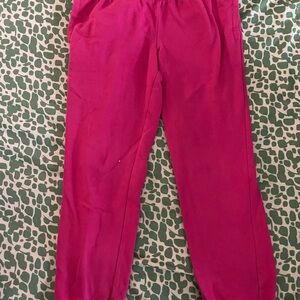 Athletic Works Kids Fuchsia Joggers